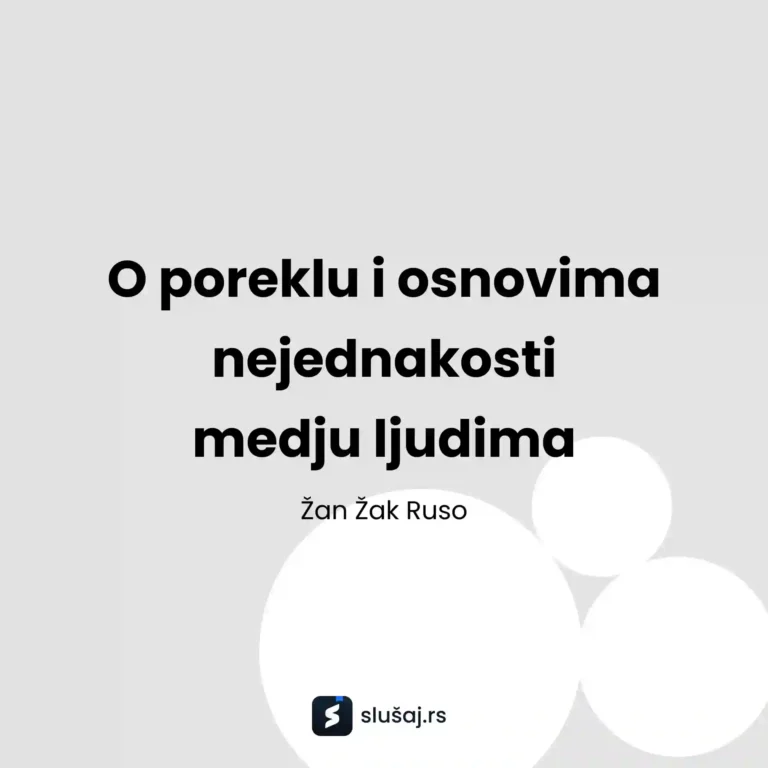 O poreklu i osnovama nejednakosti među ljudima