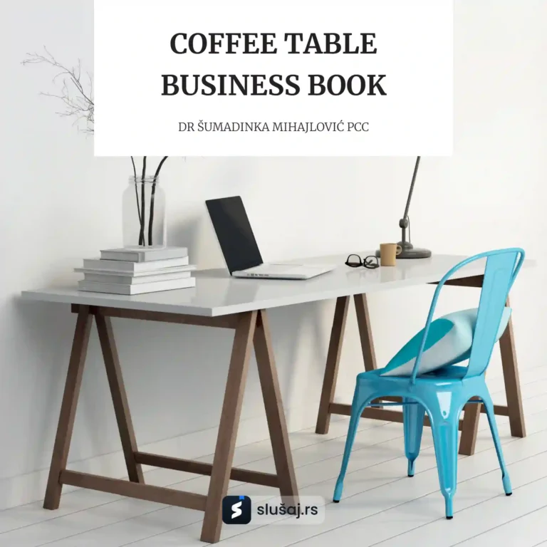 Coffee table bussiness book