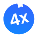 4x